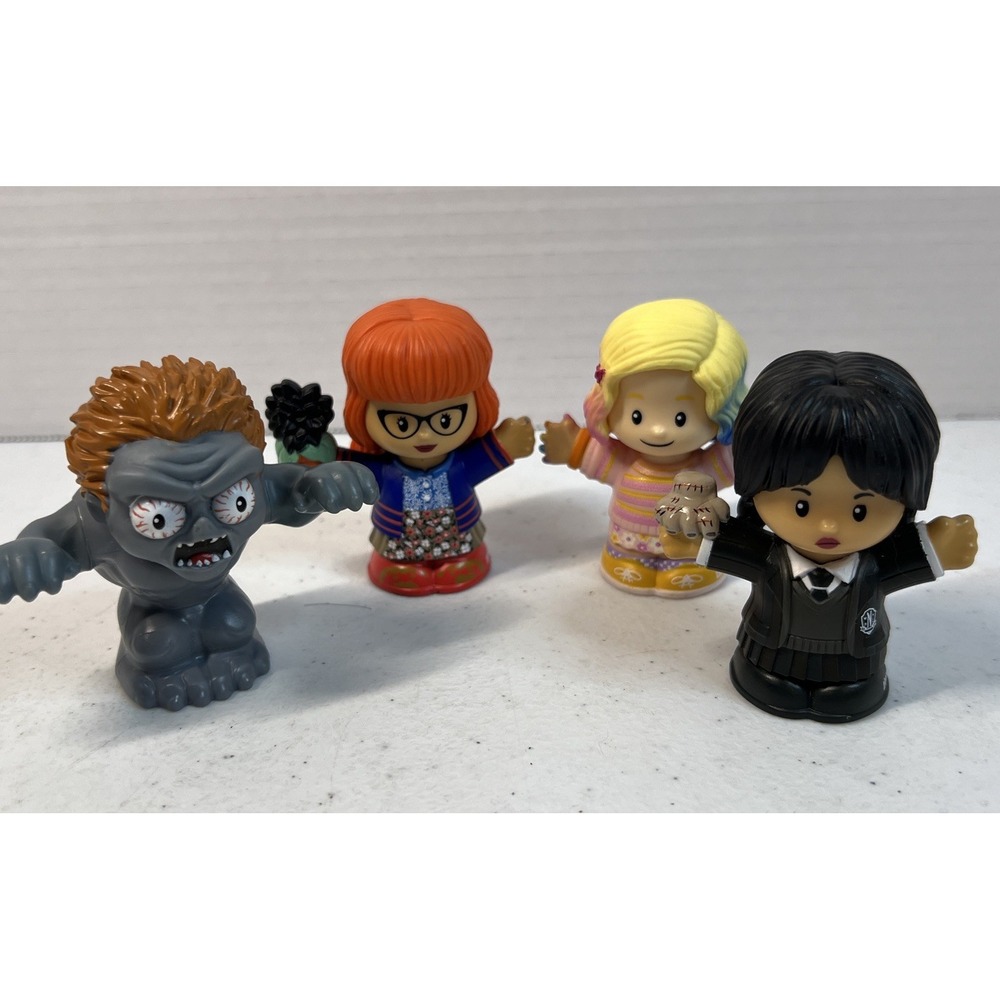 Little People Collector Set Wednesday Addams Enid Marilyn‎ Thornhill Figures